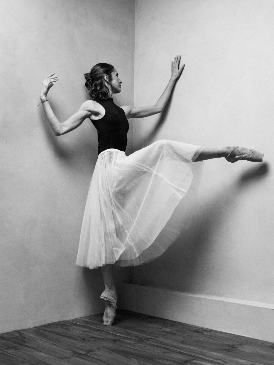 baleriini pildistamien fotostuudios